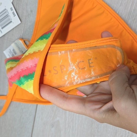 NWT L Space Women Tommy Bitsy Cut Swim Bikini  Bottom sz L - Picture 5 of 8